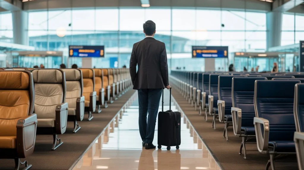 Choosing between business class and economy on a long-haul flight from the UK to Harare